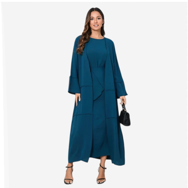 3 piece beautiful Abaya light weight - Image 5